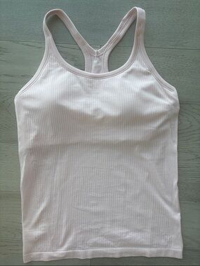 Lululemon Ebb to Street Tank Top Pink Size 10